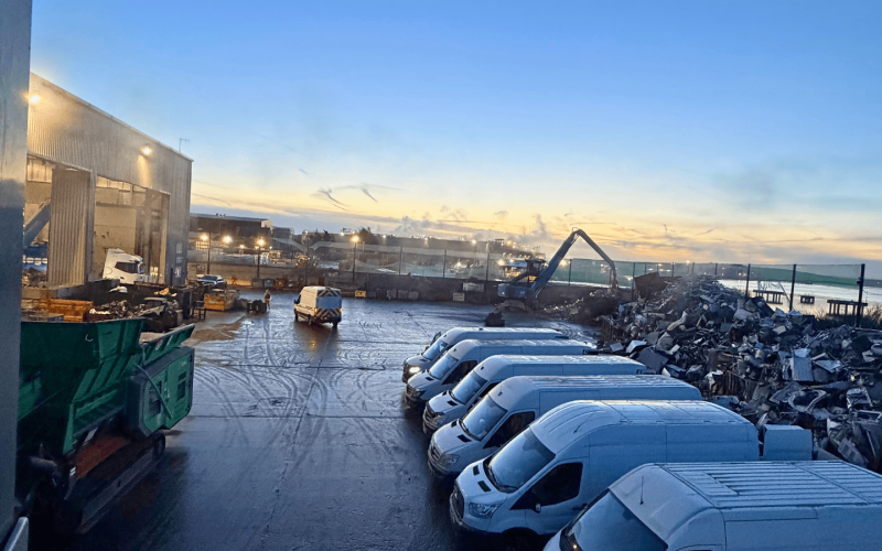 London factory scrap metal clearance and industrial collection
