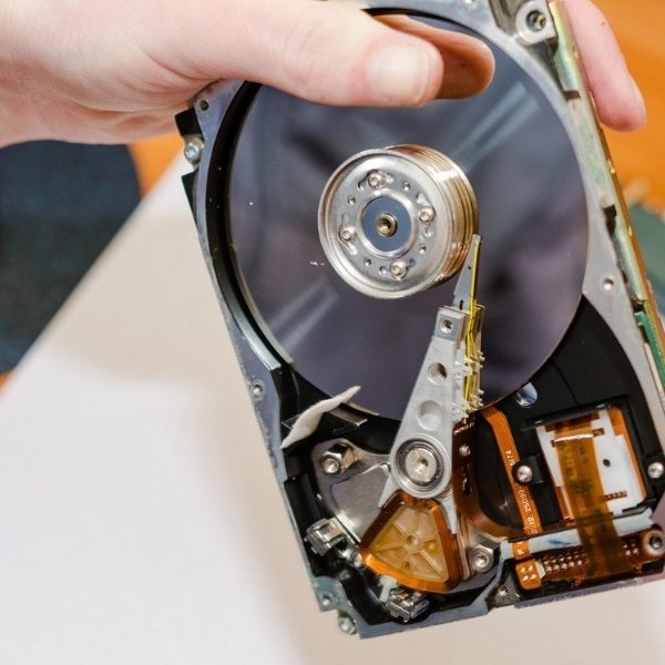 Our Hard Drive Shredding Process